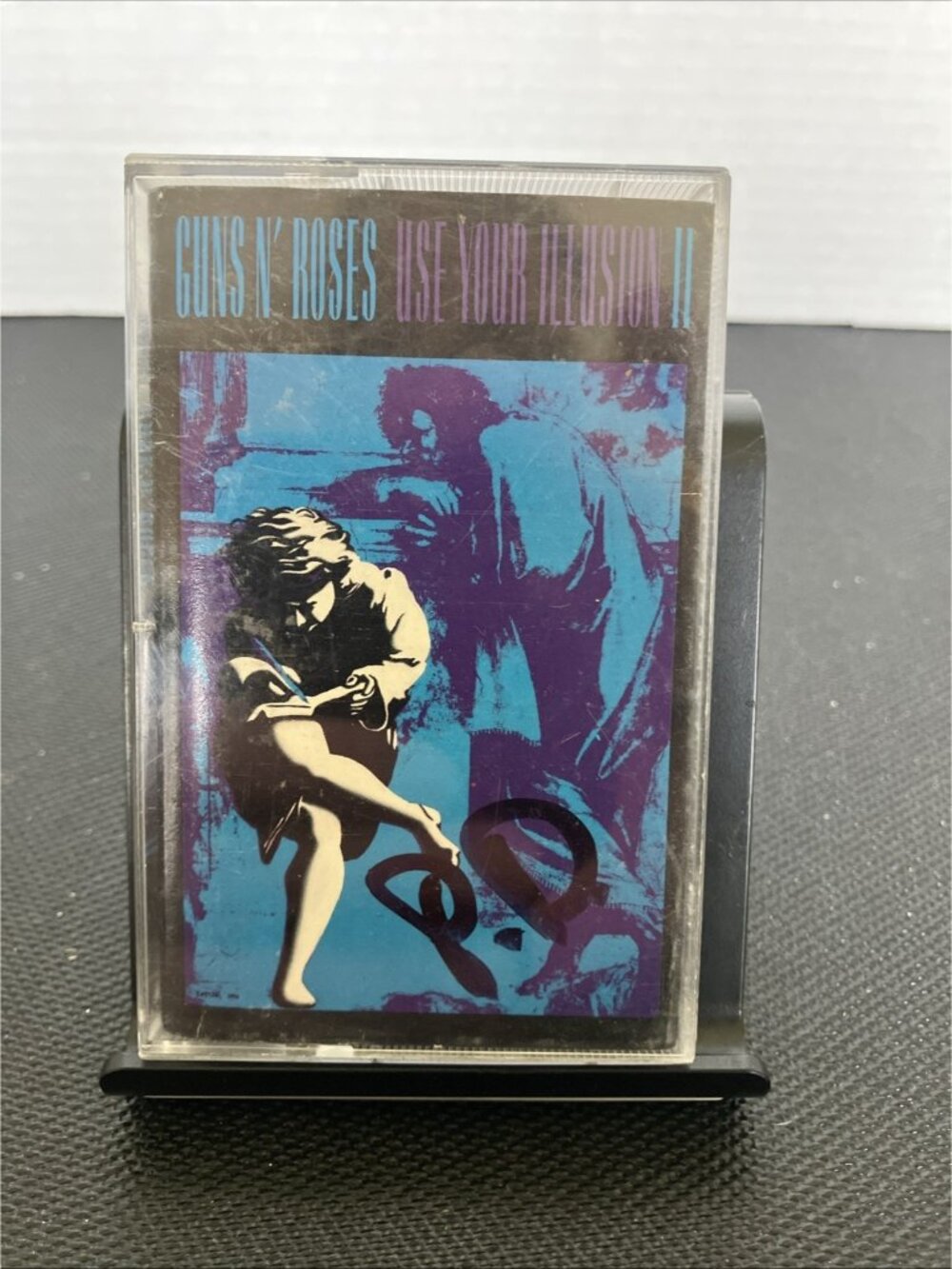 Guns N’ Roses Use Your Illusion II Tape Cassette Tape - Insert Damage, Writing